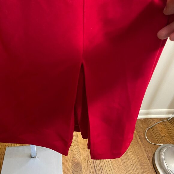 Size 12  Red Cocktail dress  from LAUNDRY by Shelli Segal - Picture 7 of 8